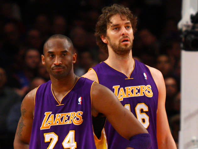 Kobe criticizes Lakers about potential Gasol trade - The San Diego  Union-Tribune