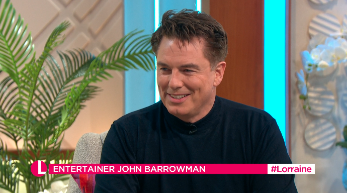 John Barrowman has said he wants a chance to show he has changed. (ITV)
