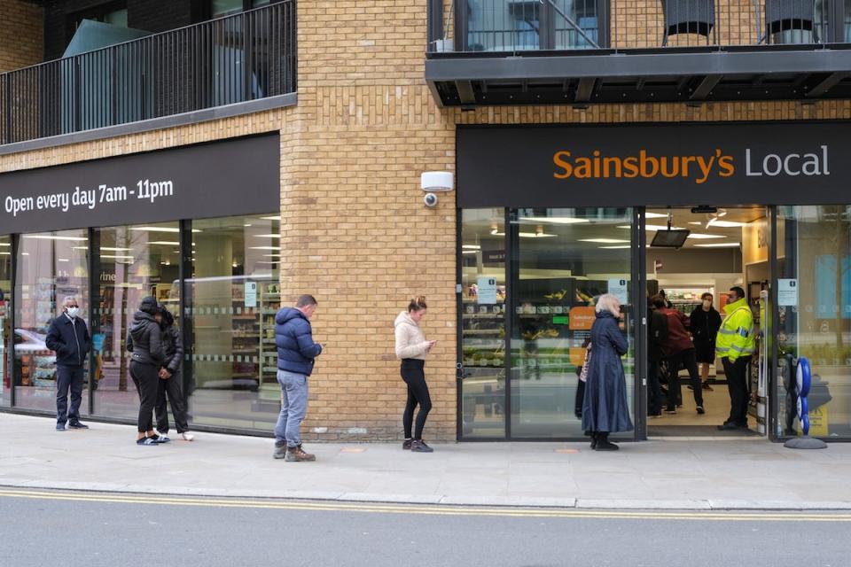 sainsburys line