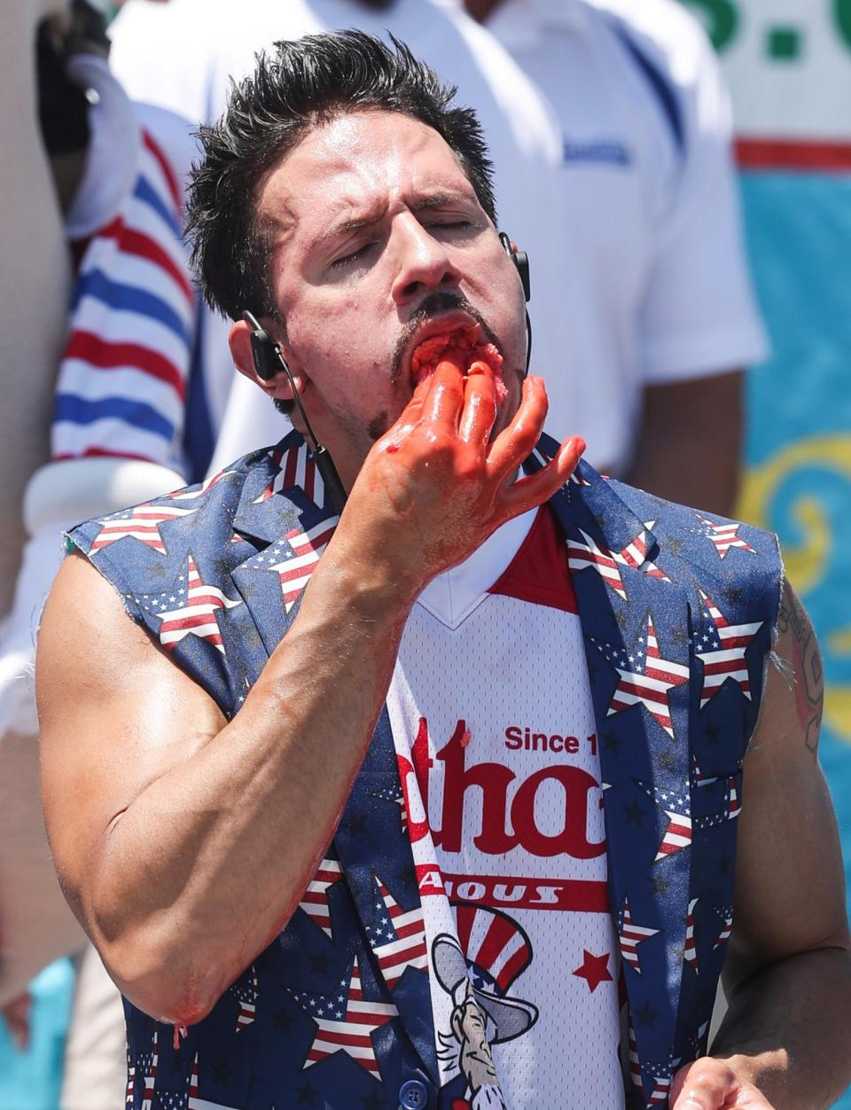 Nathan's Hot Dog Eating Contest on July 4th: See the Faces of Competition Through the Years