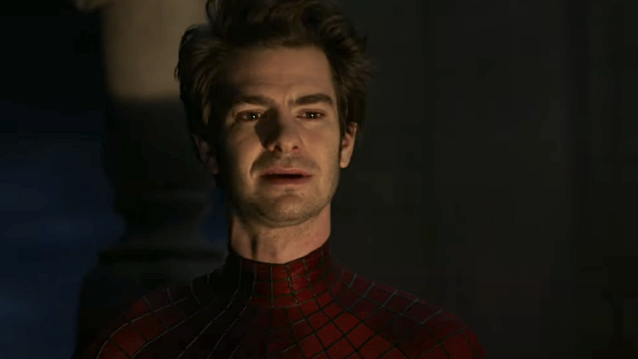  Andrew Garfield as Spider-Man. 