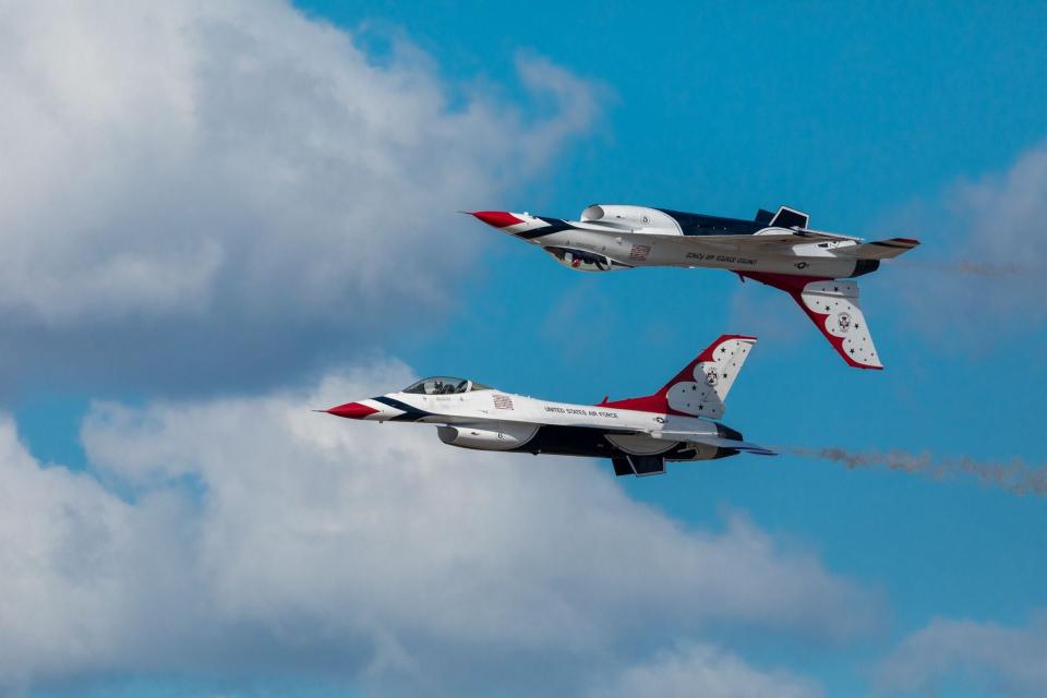 The 2023 Orlando Air Show at Orlando Sanford International Airport.