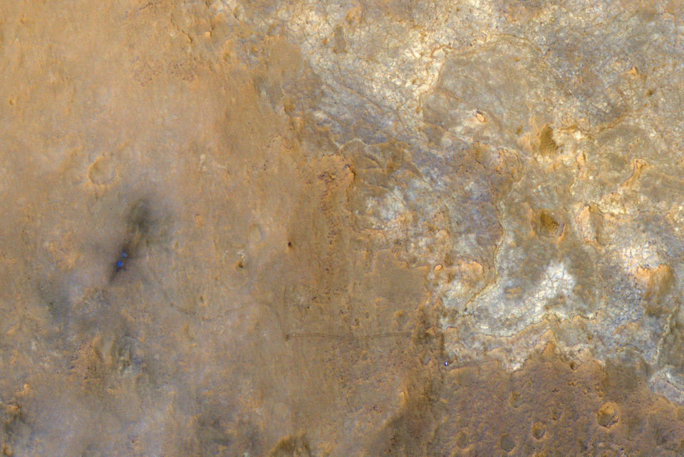 The surface of Mars