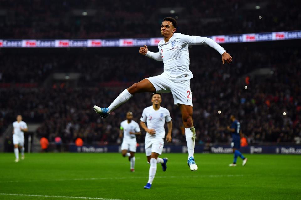 Alexander-Arnold has made nine senior appearances for England to date (Getty Images)