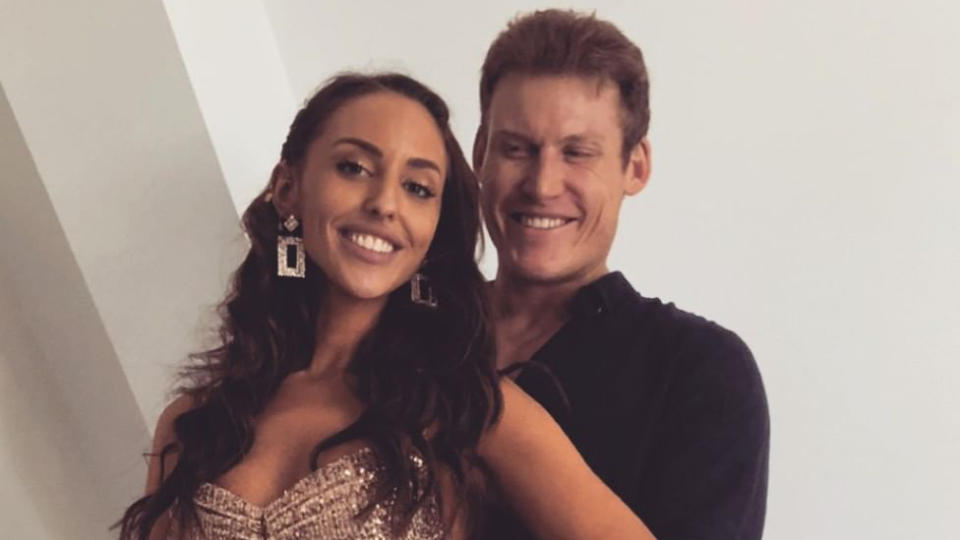 MAFS' Seb has addressed the rumours he and Lizzie have broken up. Photo: Instagram/Elizabeth Sobinoff