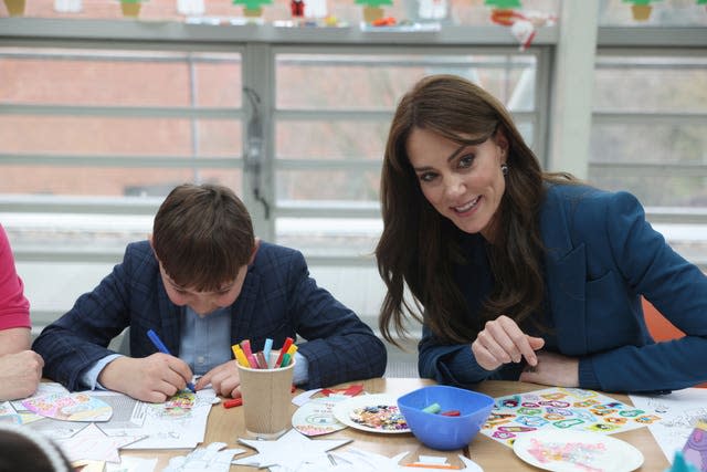 Royal visit to Evelina London