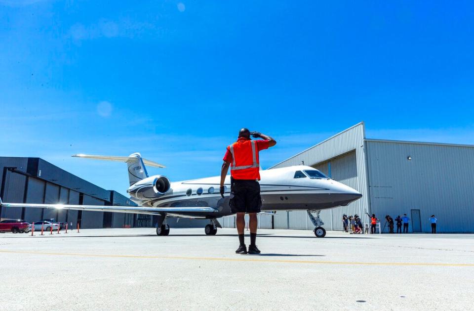 Van Nuys Airport is number four on the list of most popular airports for private jets in 2023.