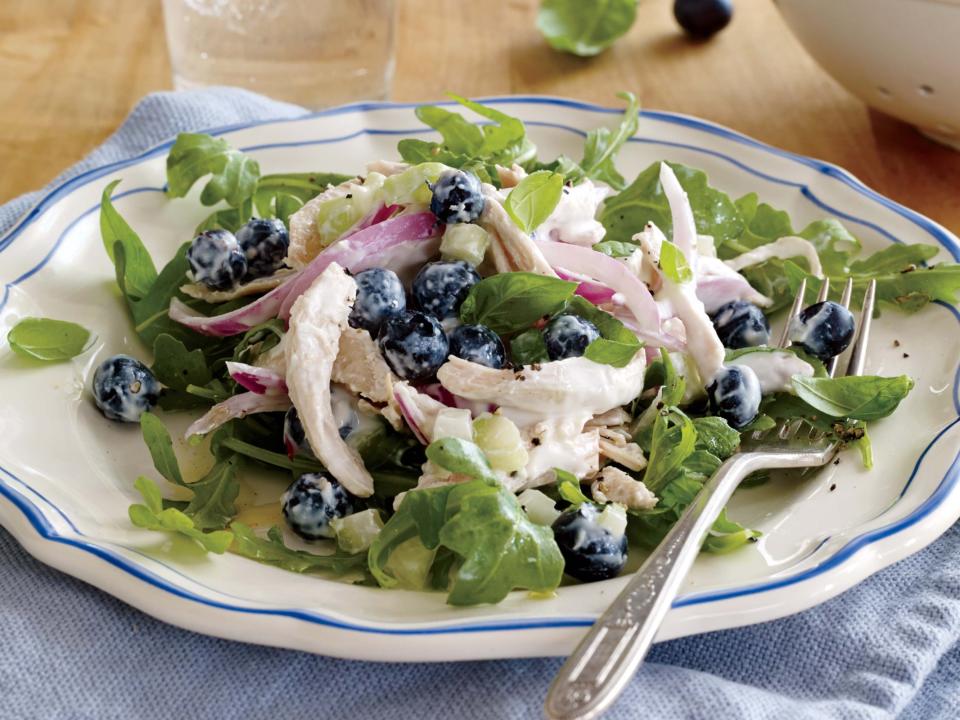 Creamy Blueberry Chicken Salad