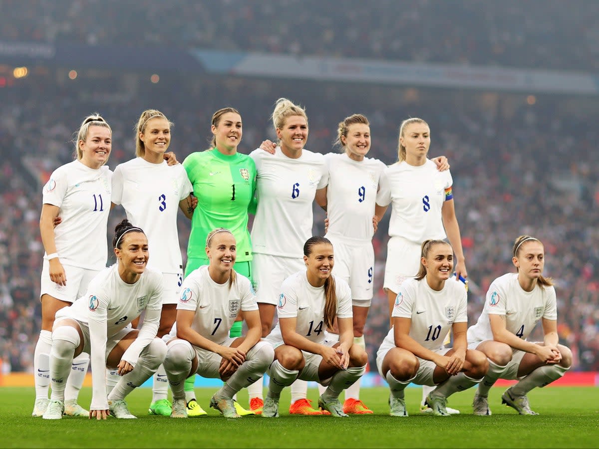 England’s Euro 2022-winning squad featured just three black or mixed-heritage players  (Getty Images)