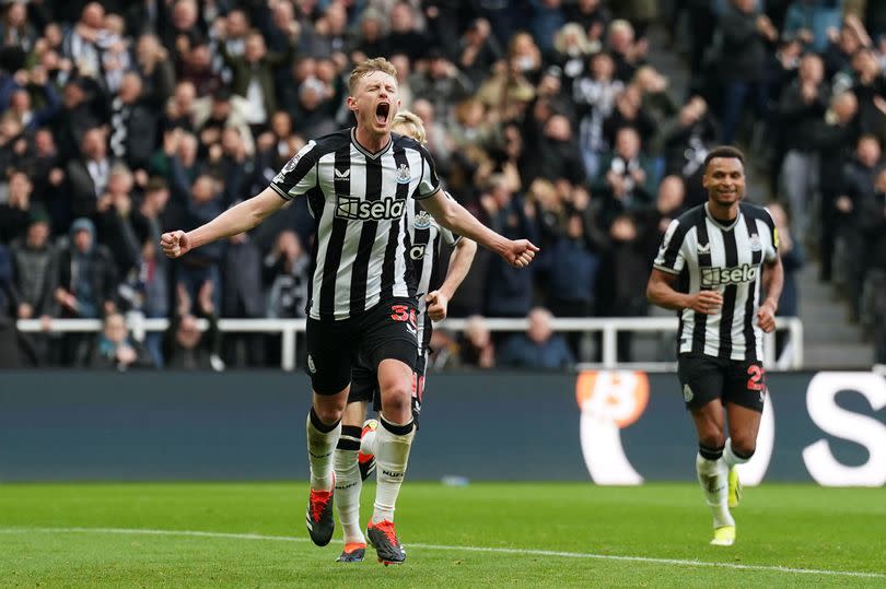 Newcastle United's Sean Longstaff is reportedly a transfer target for Leicester City