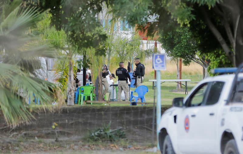 Gunmen storm a water park, in Cortazar