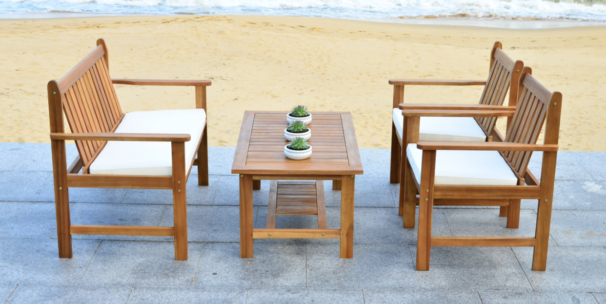 wayfair outdoor seating set