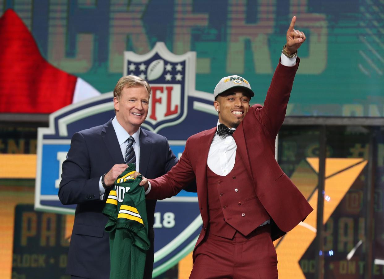 Jaire Alexander was the Packers pick at No. 18 overall in the 2018 NFL draft.