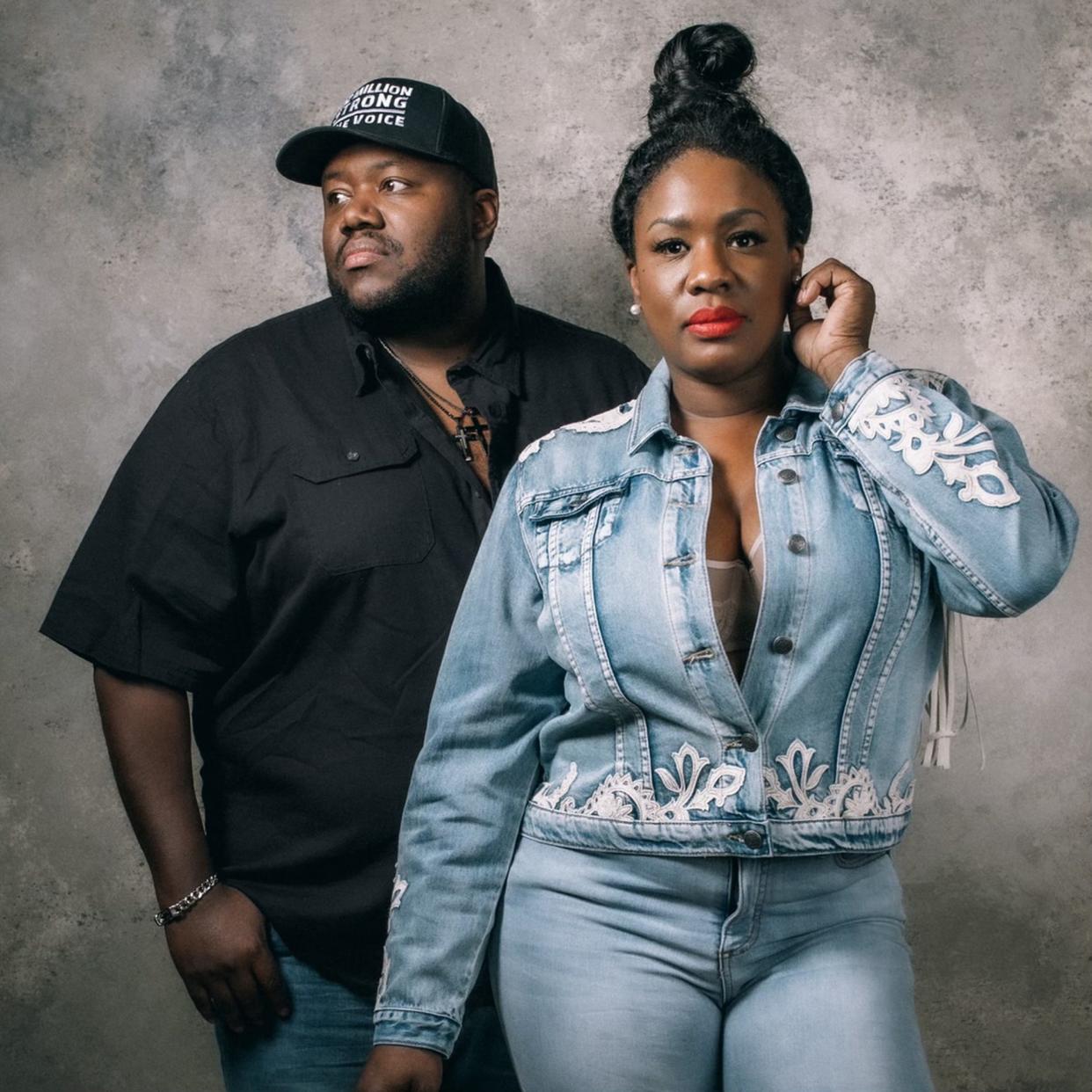 This undated publicity photo shows award-winning R&B duo The War and Treaty, scheduled to perform on Sept. 8, 2022 at Hugh Hodgson Concert Hall in Athens, Ga.