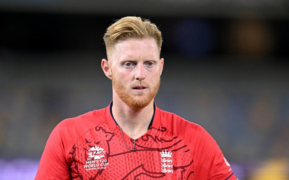 England's Ben Stokes who had a cortisone injection in his troublesome left knee before departing for the Indian Premier League and is set to start the tournament as a specialist batter as he manages his fitness ahead of the Ashes - PA/PA