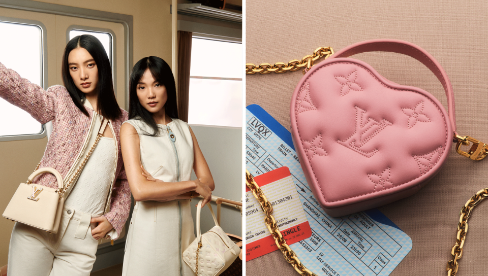Louis Vuitton's special collection for Qixi is here; fashion personality Yoyo Cao stars in campaign. (PHOTO: Louis Vuitton)