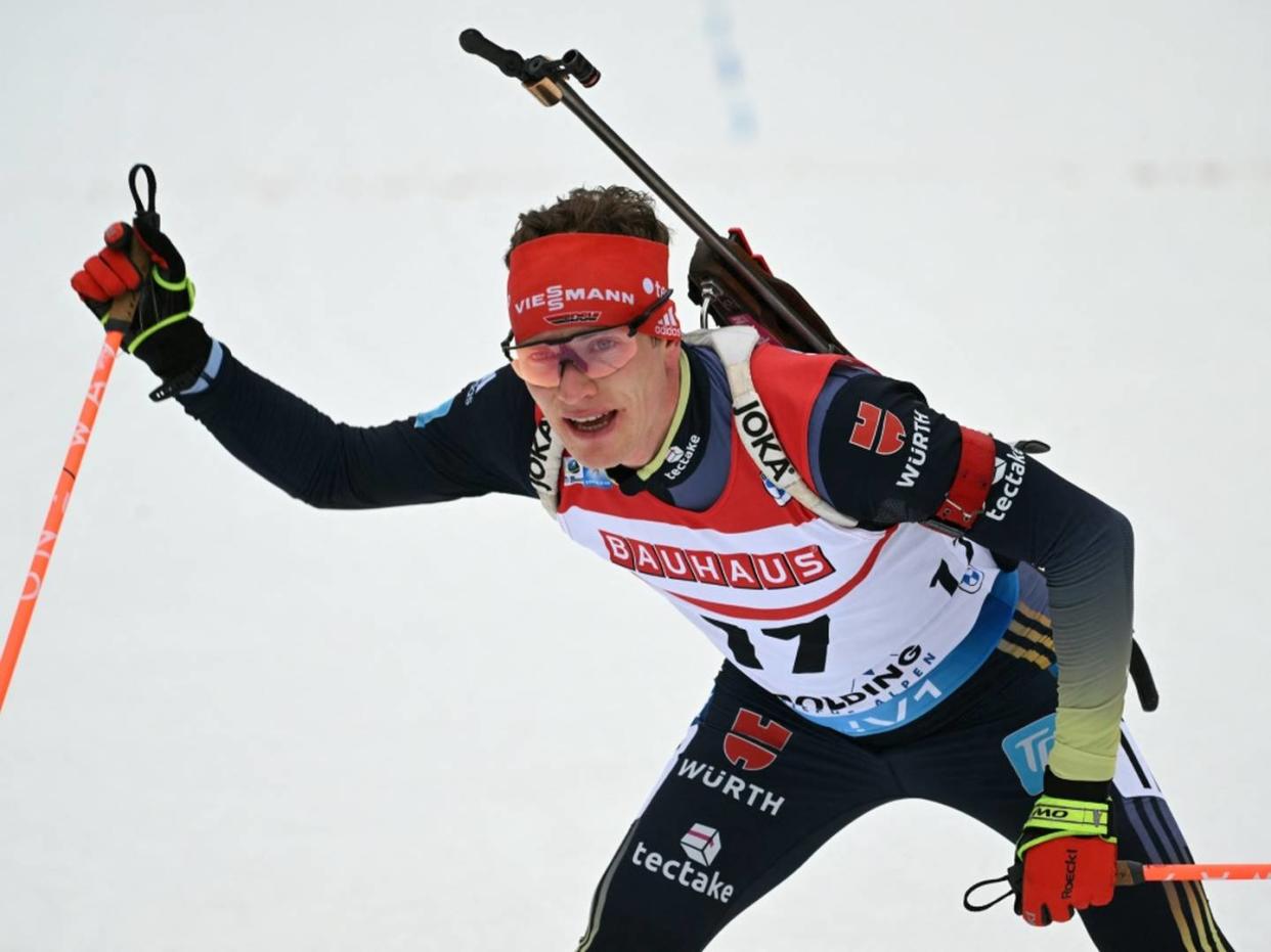 Biathlet Doll sprintet auf das Podest