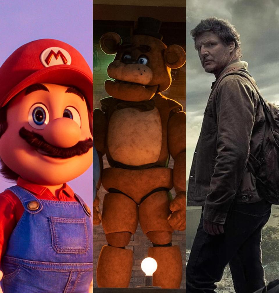 Mario, The Last of Us y Five Nights at Freddy's están entre lo más popular de 2023