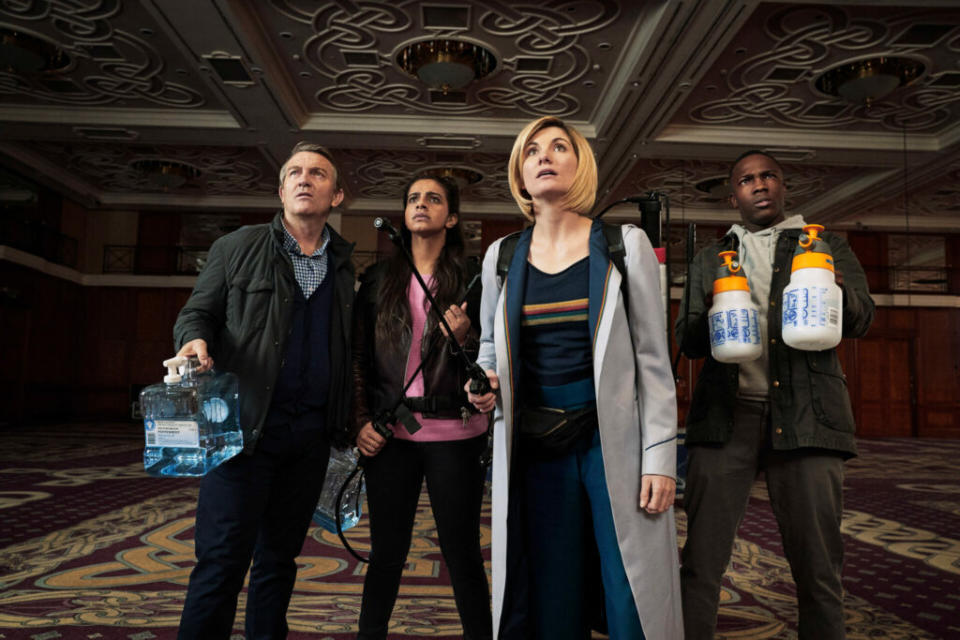 Jodie Whittaker as the Doctor (Picture: BBC)