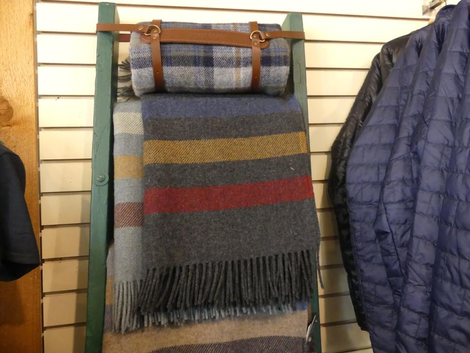 J.L. Waters and Company has wool blankets.