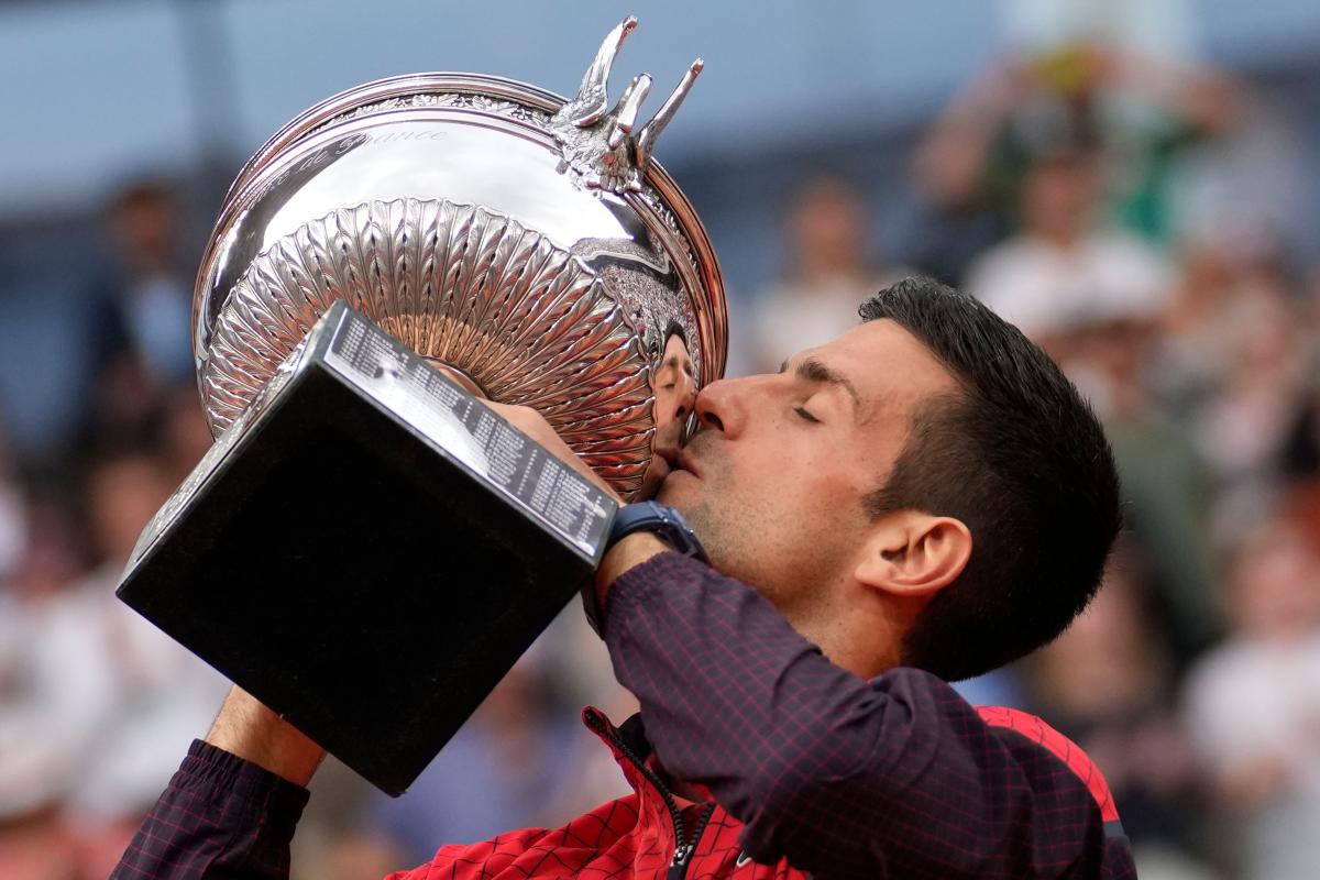 Así quedó la tabla de máximos ganadores de Grand Slam, tras el título