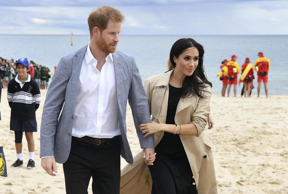 Royal tour: Prince Harry condemns plastic pollution on beach in Australia