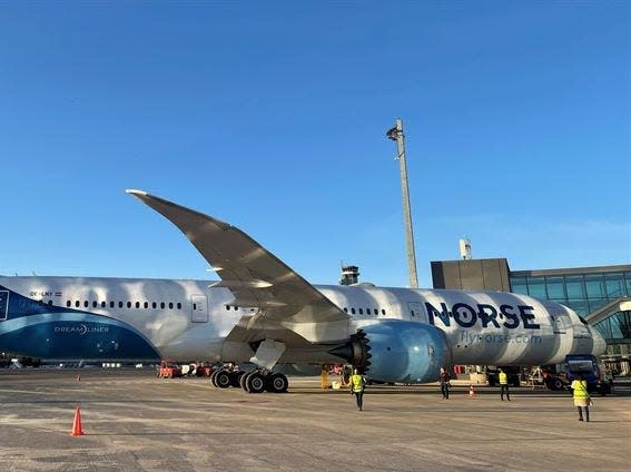 Norse Atlantic Airways Boeing 787 Dreamliner.