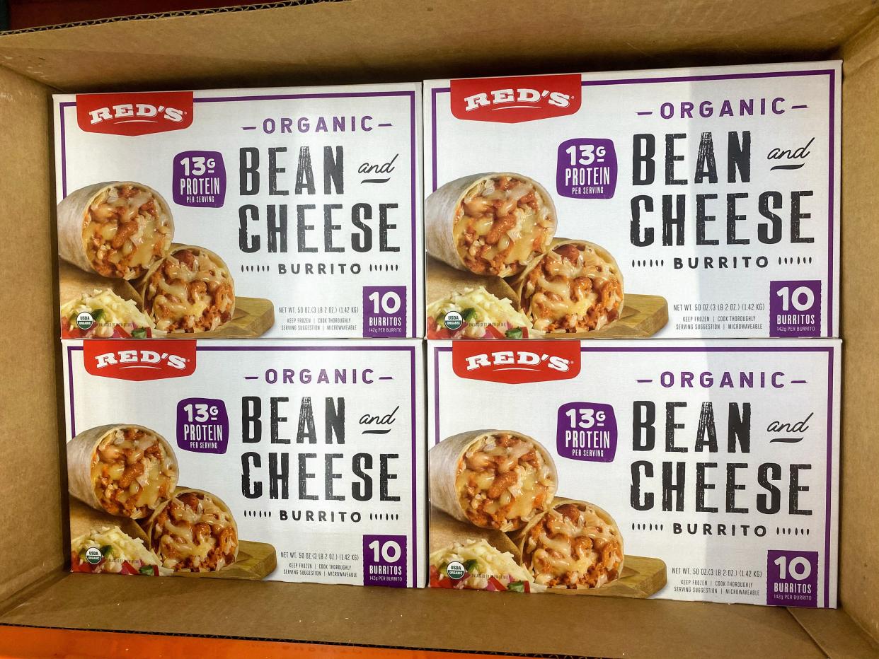 Costco Red's Bean and Cheese Burritos