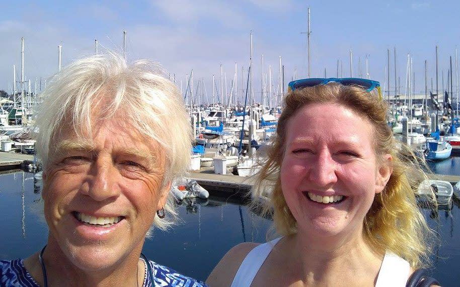 Sarah Packwood, 54, from Warwick, and Brett Clibbery, 70