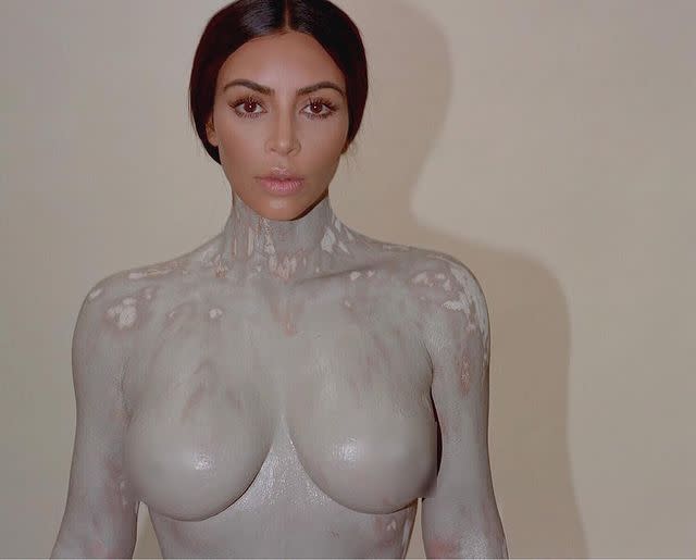 72) Kim Kardashian nude - April 2018