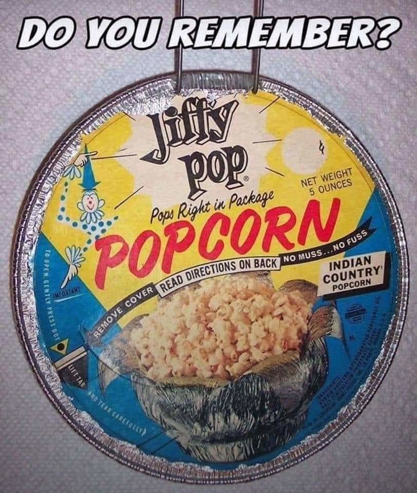 Jiffy Pop popcorn