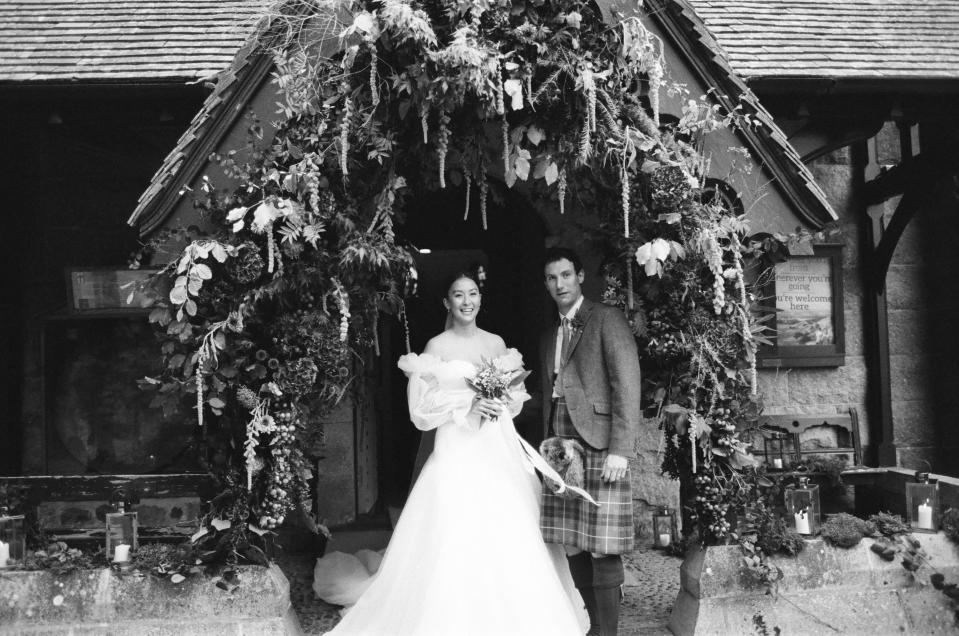 How This Bride Planned Her Own Micro-Wedding in the Scottish Highlands