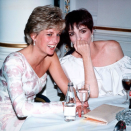 Princess Diana and Liza Minelli, 1991.