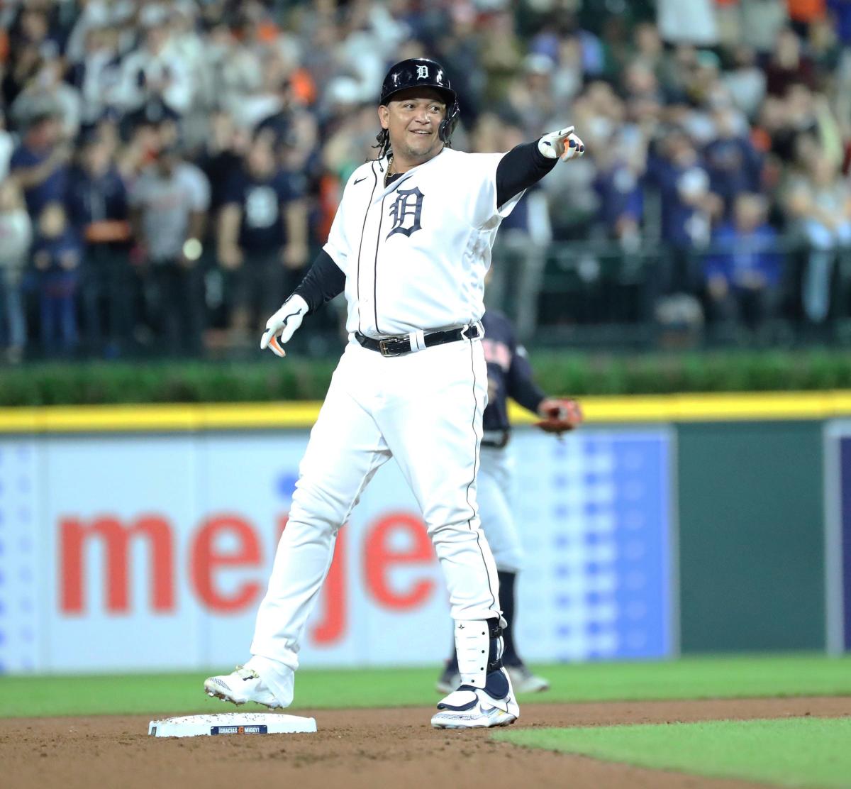 Cabrera leads Tigers over Guardians 8-0 following pregame