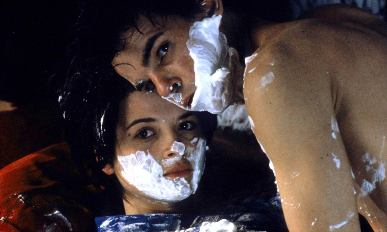 <span>Denis Lavant and Juliette Binoche in Mauvais Sang, now streaming in Australia on SBS On Demand.</span><span>Photograph: AJ Pics/Alamy</span>