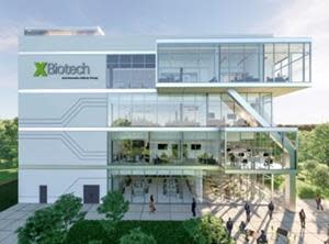 Architectural Rendition of XBiotech’s Planned R&D Facility