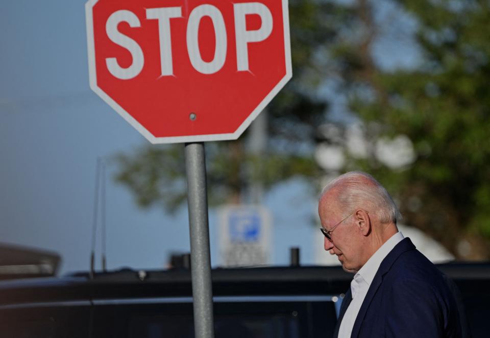 President Joe Biden in Rehoboth Beach, Del., on June 4, 2022.