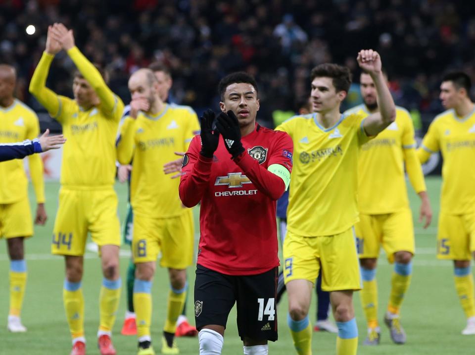 Jesse Lingard quickly faded from view last night: Reuters