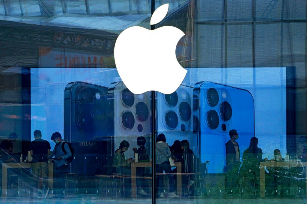 Aplicaciones eliminadas de Apple China (Copyright 2021 The Associated Press. All rights reserved)