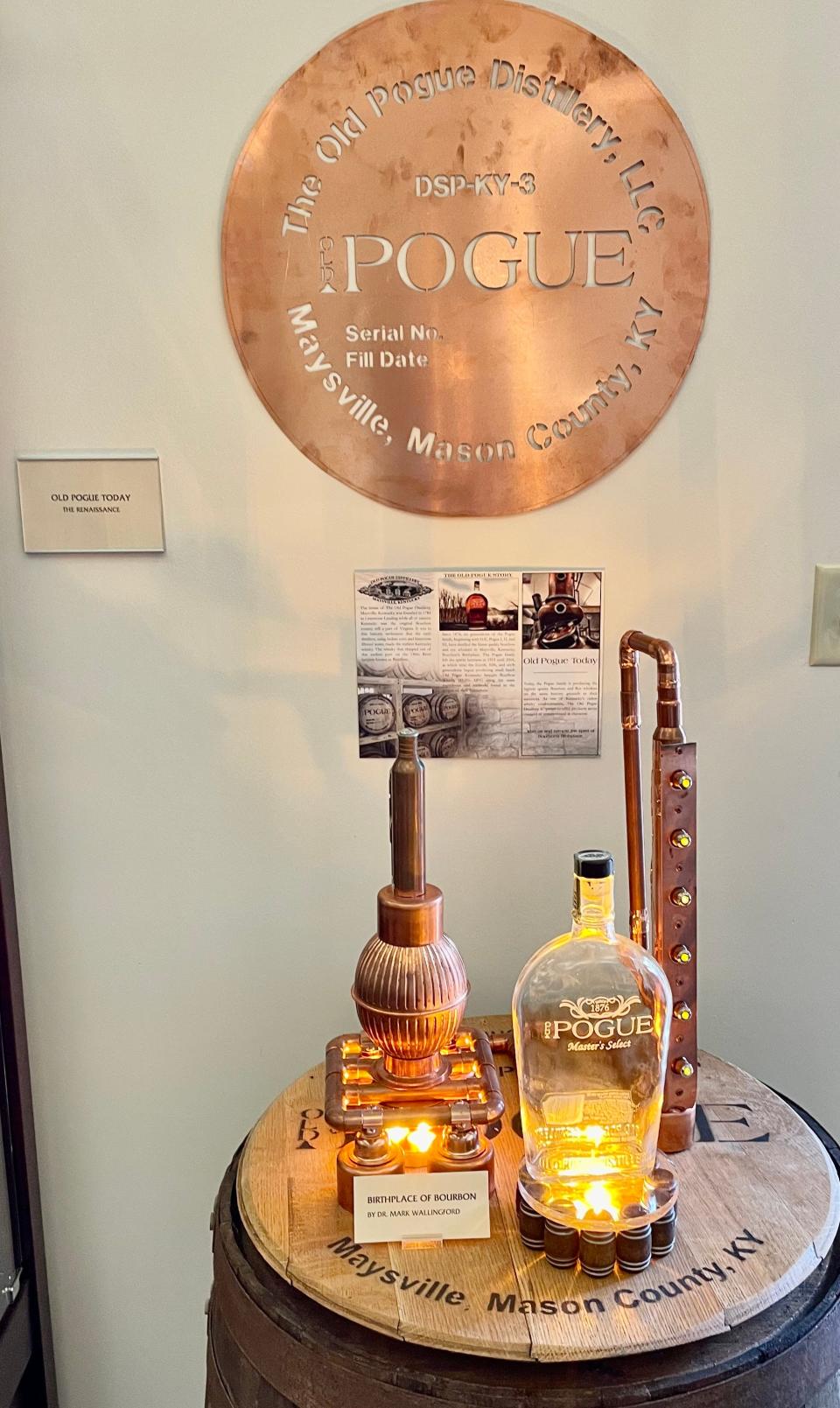 Maysville's bourbon heritage is explored at The Old Pogue Experience, part of the Gateway Museum Center.