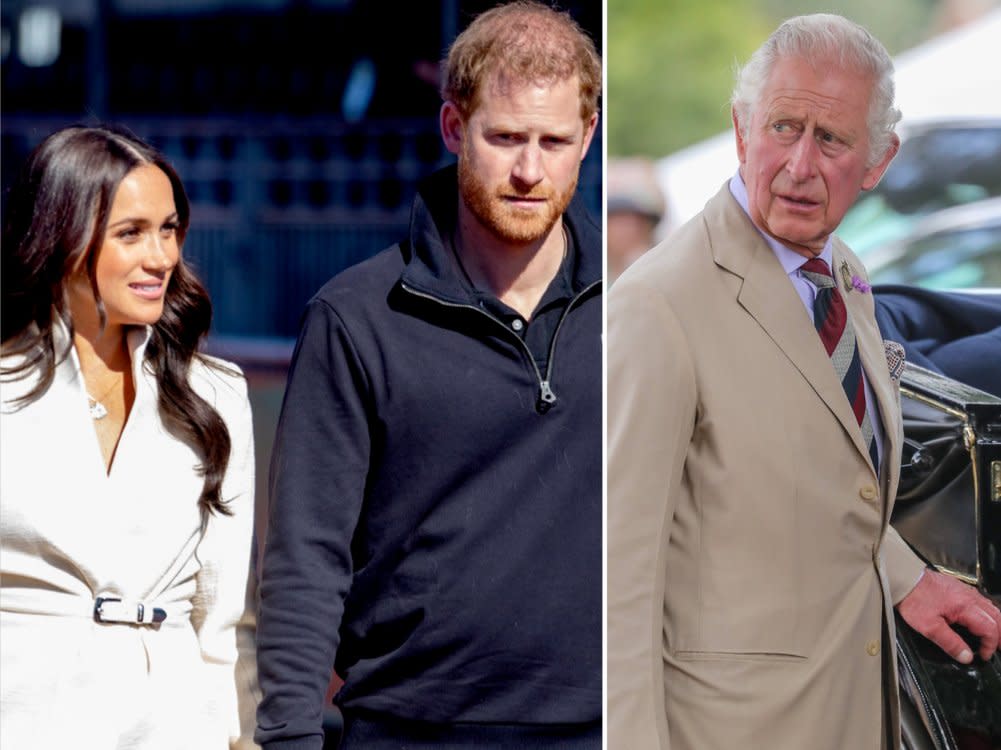 Zwischen Herzogin Meghan, Prinz Harry und Prinz Charles wird es offenbar kein Treffen geben. (Bild: imago/PPE / imago images/Cover-Images)