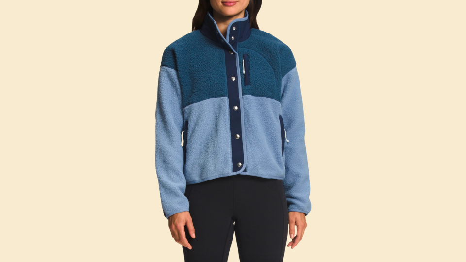 This classic North Face fleece is on sale while supplies last at Nordstrom.