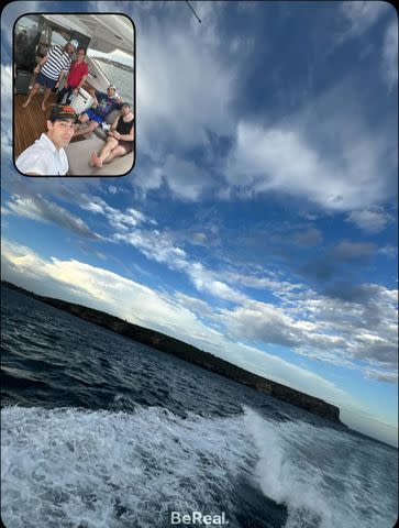 <p>Joe Jonas/Instagram</p> Joe Jonas shares photo from boat