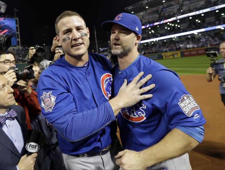 Anthony Rizzo Inspired Cubs Before Game 7 of World Series with Naked Speech, News, Scores, Highlights, Stats, and Rumors