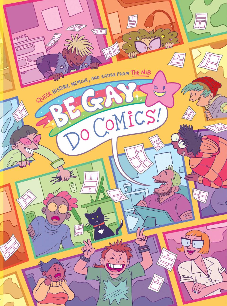 "Be Gay, Do Comics! Queer History, Memoir and Satire"