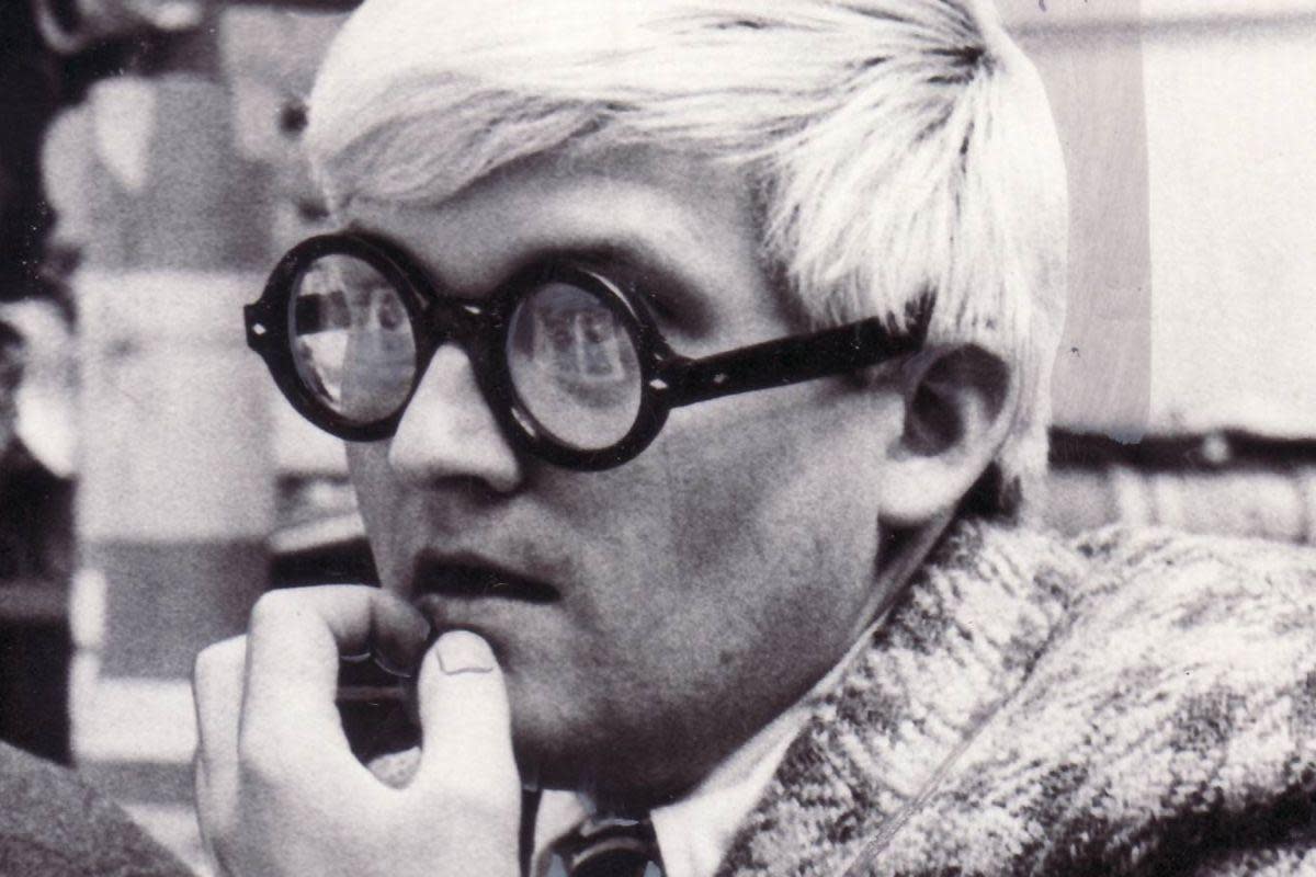 David Hockney, pictured in 1968 <i>(Image: Newsquest)</i>