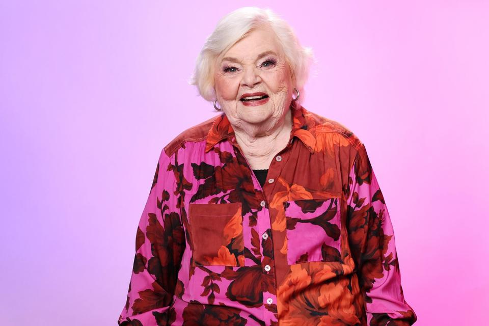 <p>Monica Schipper/Getty</p> June Squibb on Jan. 20