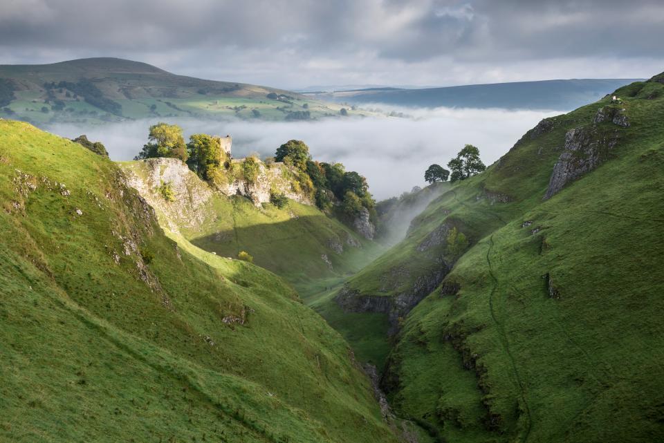 Cave Dale in Castleton.