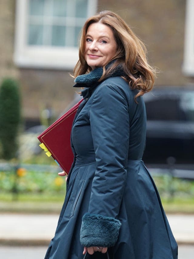 Education Secretary Gillian Keegan arriving in Downing Street