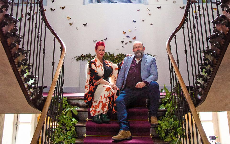At home with Dick and Angel Strawbridge, stars of Escape to the Chateau - Miles Carter